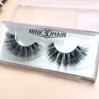 wholesale mink lash strips with custom packaging box 3d silk lashes