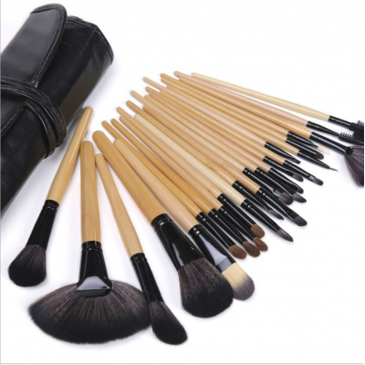 wholesale custom logo your own brand private label 24pcs makeup brush set